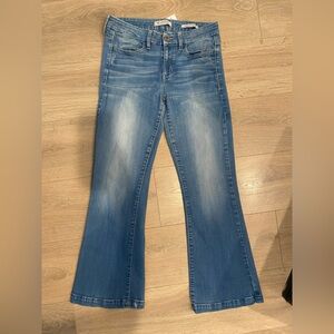 Guess Denim Blue Wide Leg Jeans